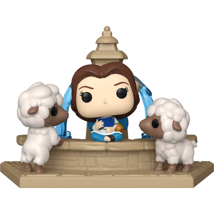 Beauty and the Beast (1991) - Belle at Fountain Pop! Moment