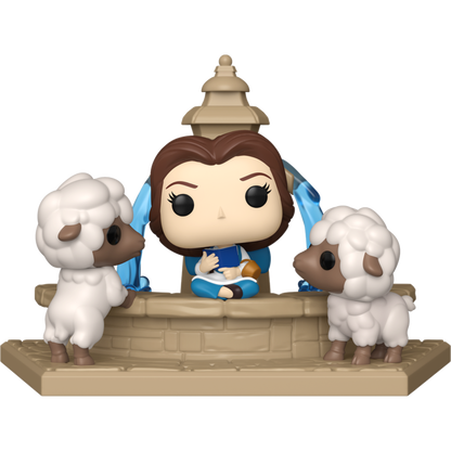 Beauty and the Beast (1991) - Belle at Fountain Pop! Moment
