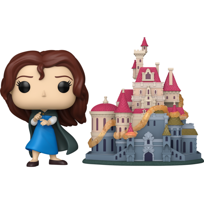 Beauty and the Beast (1991) - Belle with Castle Pop! Town