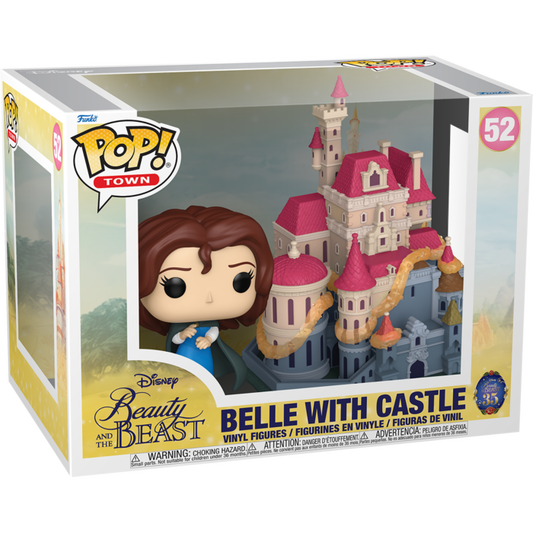Beauty and the Beast (1991) - Belle with Castle Pop! Town