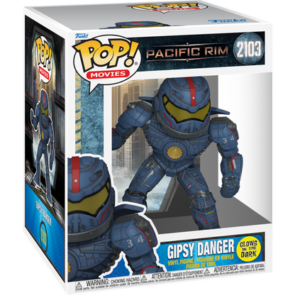 Pacific Rim - Gipsy Danger Glow-in-the-Dark Super Sized 6" Pop! Vinyl Figure