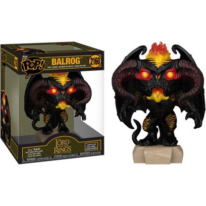The Lord of the Rings - Balrog with Lights Super Sized 6" Pop!