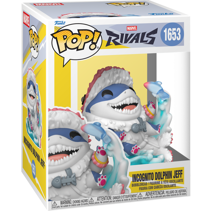 Marvel Rivals - Incognito Dolphin Jeff Pop! Premium