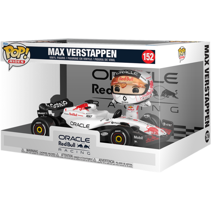 F1: Formula 1 - Max Verstappen with RB16B WH Pop! Rides Super Deluxe