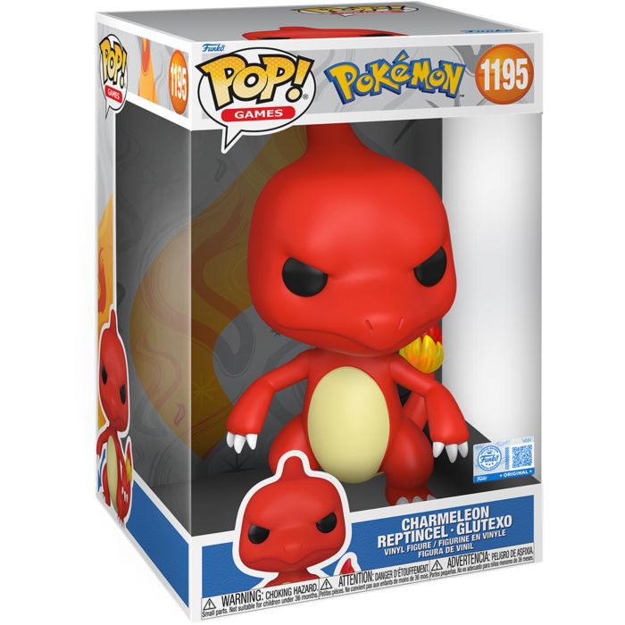 Pokemon - Charmeleon 10" Jumbo Pop!