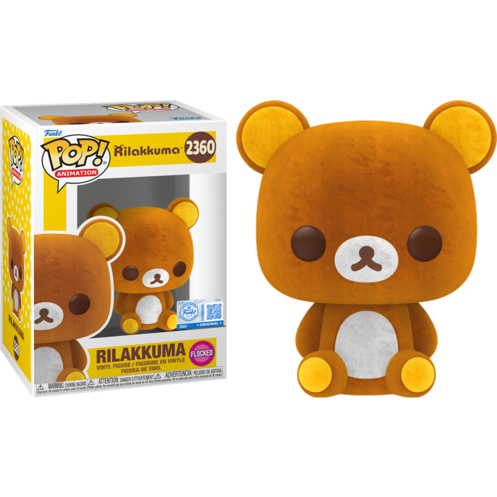 Rilakkuma - Rilakkuma Flocked Pop!