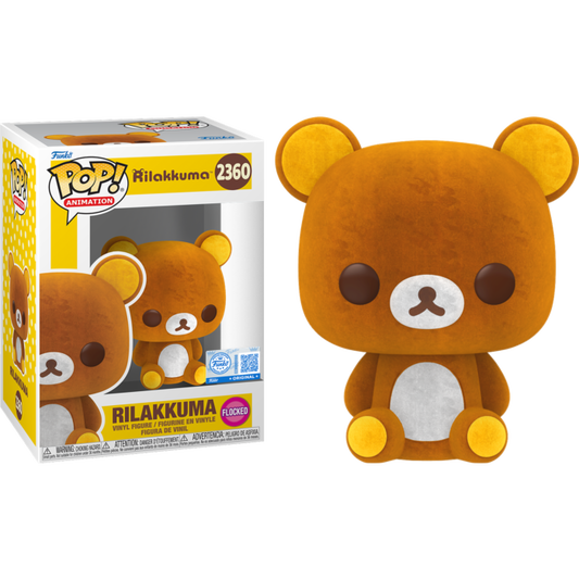 Rilakkuma - Rilakkuma Flocked Pop!