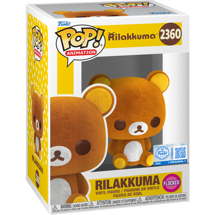 Rilakkuma - Rilakkuma Flocked Pop!