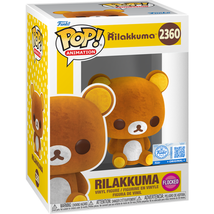 Rilakkuma - Rilakkuma Flocked Pop!