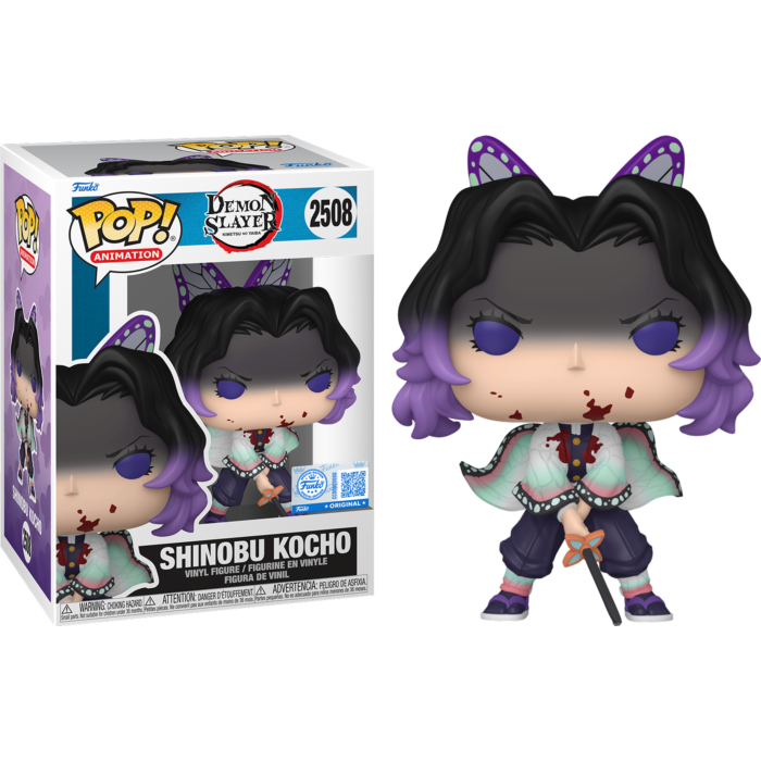 Demon Slayer: Infinity Castle - Shinobu Kocho (Bloody) Pop!