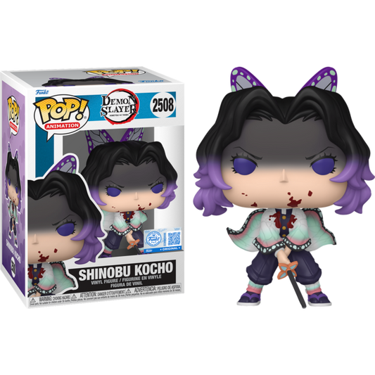 Demon Slayer: Infinity Castle - Shinobu Kocho (Bloody) Pop!