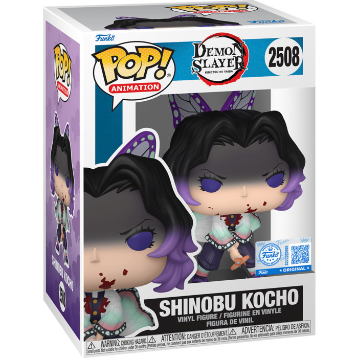 Demon Slayer: Infinity Castle - Shinobu Kocho (Bloody) Pop!