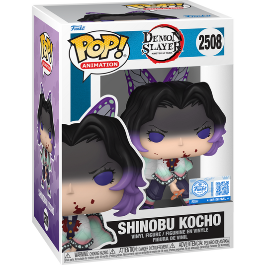 Demon Slayer: Infinity Castle - Shinobu Kocho (Bloody) Pop!