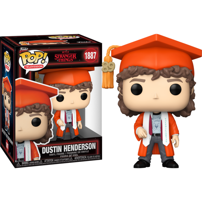 Stranger Things - Dustin Henderson Graduation (Season 5) Pop!