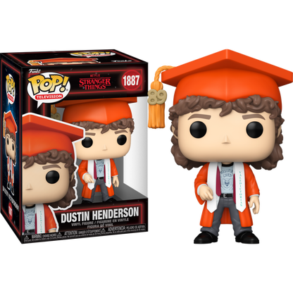 Stranger Things - Dustin Henderson Graduation (Season 5) Pop!