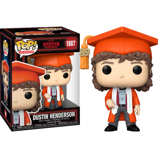 Stranger Things - Dustin Henderson Graduation (Season 5) Pop!