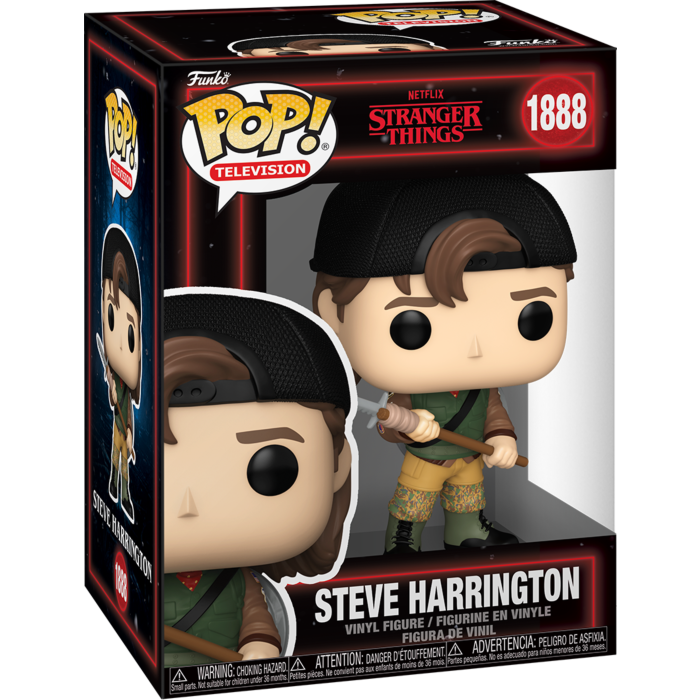 Stranger Things - Steve Harrington with Spear (Season 5) Pop!
