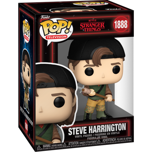 Stranger Things - Steve Harrington with Spear (Season 5) Pop!