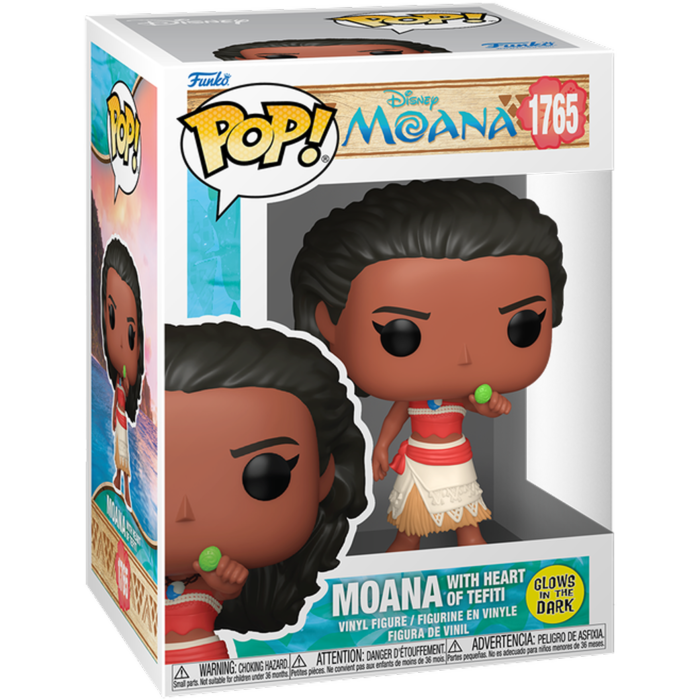 Moana - Moana with Heart of Tefiti Glow-in-the-Dark Pop!