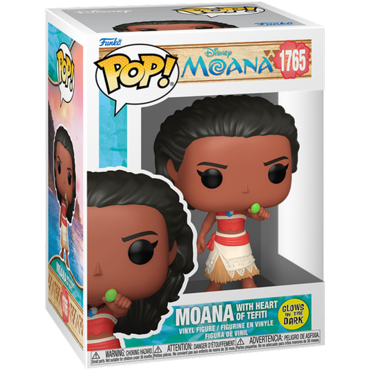 Moana - Moana with Heart of Tefiti Glow-in-the-Dark Pop!