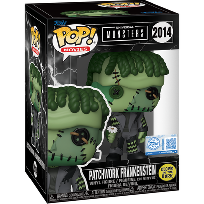 Universal Monsters - Patchwork Frankenstein Glow-in-the-Dark Pop!