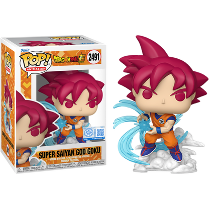 Dragon Ball: Super - Super Saiyan God Goku (Kamehameha) Pop!