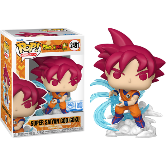 Dragon Ball: Super - Super Saiyan God Goku (Kamehameha) Pop!