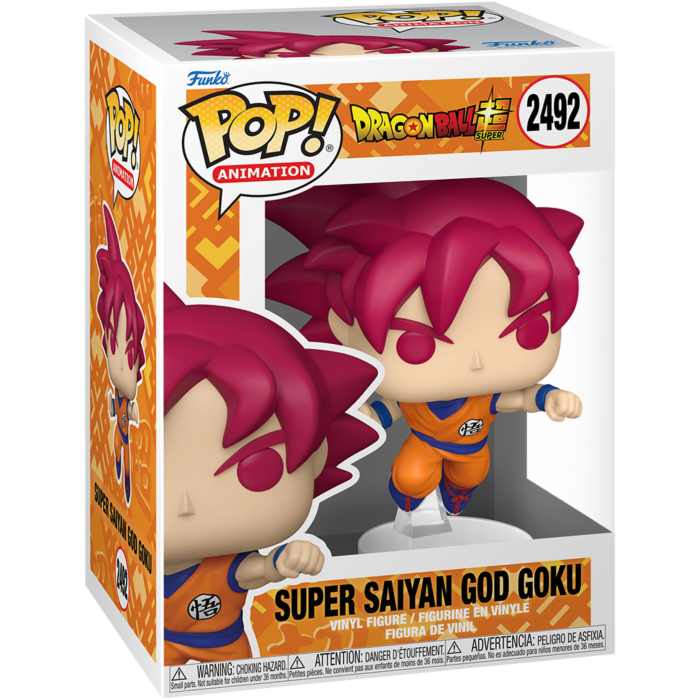 Dragon Ball: Super - Super Saiyan God Goku Pop!