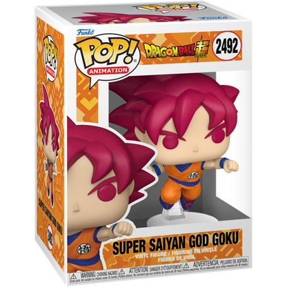 Dragon Ball: Super - Super Saiyan God Goku Pop!
