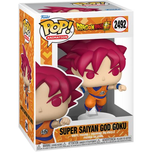 Dragon Ball: Super - Super Saiyan God Goku Pop!