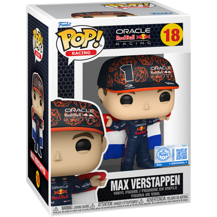 F1: Formula 1 - Max Verstappen with Dutch Flag Pop!