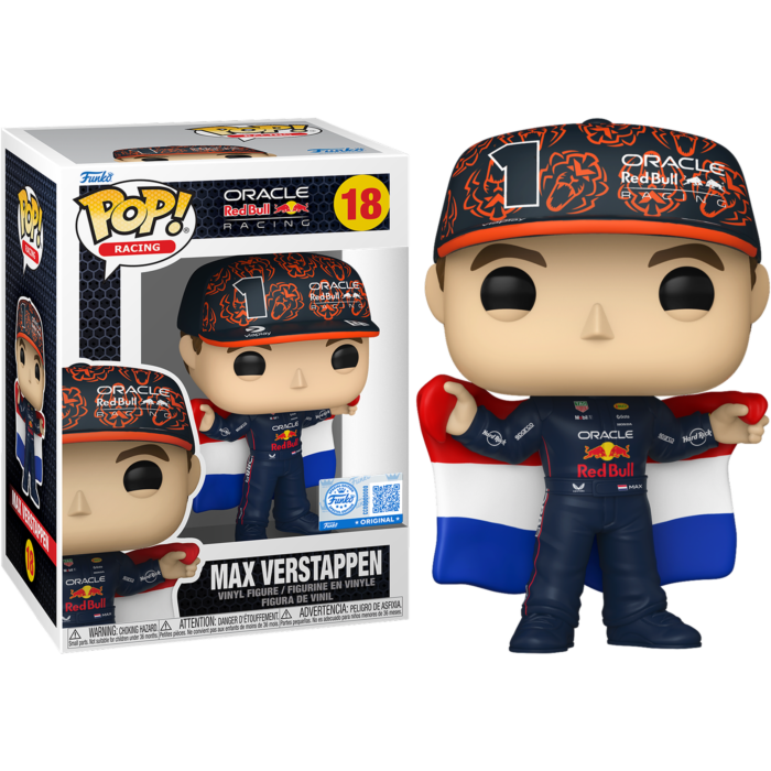 F1: Formula 1 - Max Verstappen with Dutch Flag Pop!
