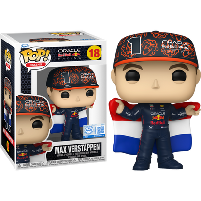 F1: Formula 1 - Max Verstappen with Dutch Flag Pop!