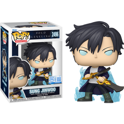 Solo Leveling - Sung Jinwoo (Blue Aura) Pop!