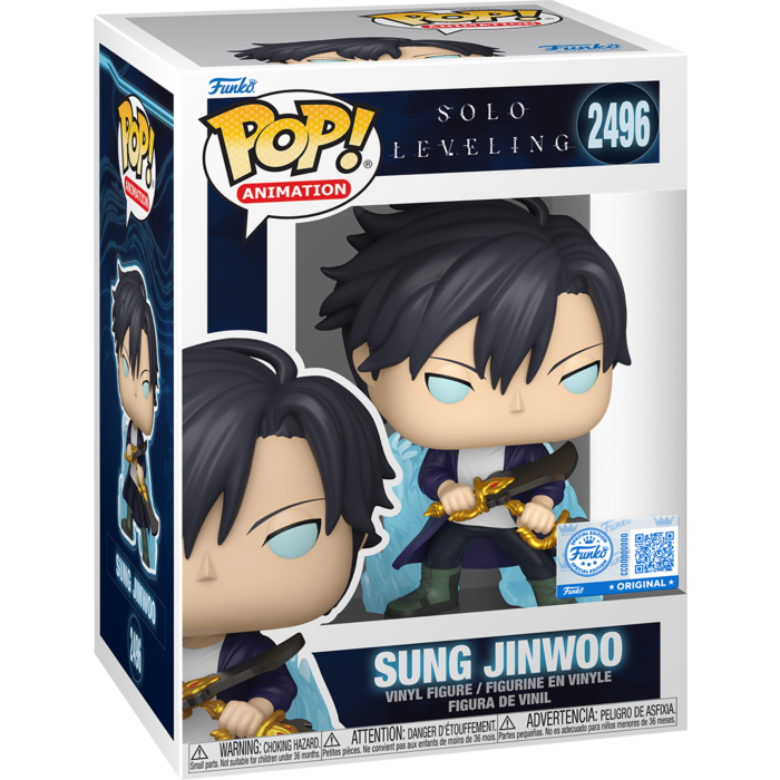 Solo Leveling - Sung Jinwoo (Blue Aura) Pop! (Chase Bundle)