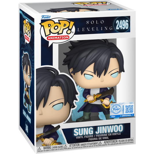 Solo Leveling - Sung Jinwoo (Blue Aura) Pop!