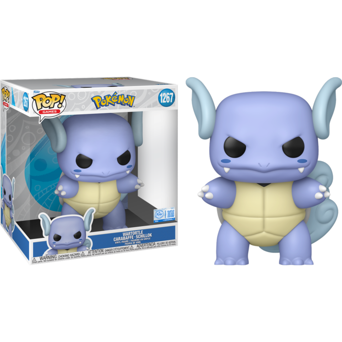 Pokemon - Wartortle Jumbo 10" Pop!
