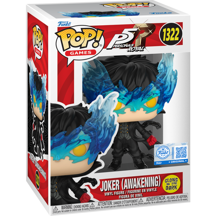 Persona 5 Royal - Joker (Awakening) Glow-in-the-Dark Pop! Vinyl Figure