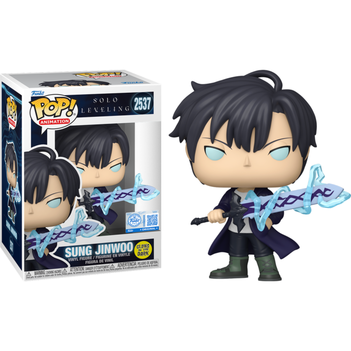 Solo Leveling - Sung Jinwoo with Sword Glow-in-the-Dark Pop!
