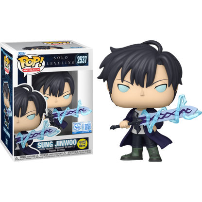 Solo Leveling - Sung Jinwoo with Sword Glow-in-the-Dark Pop!