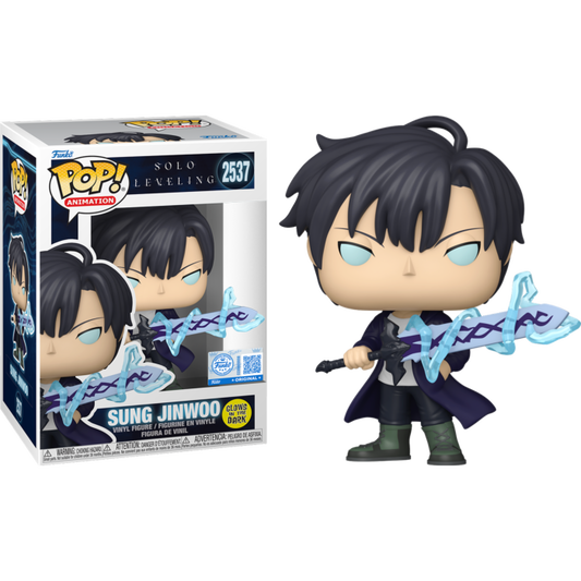 Solo Leveling - Sung Jinwoo with Sword Glow-in-the-Dark Pop!