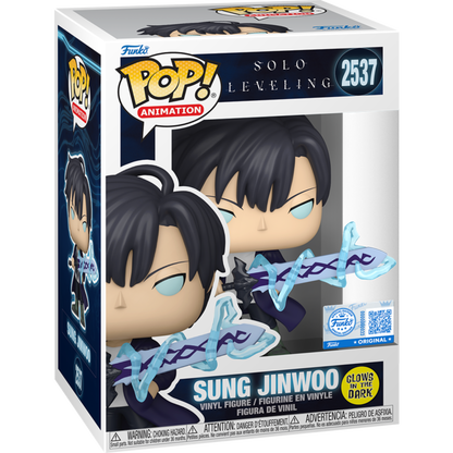 Solo Leveling - Sung Jinwoo with Sword Glow-in-the-Dark Pop!