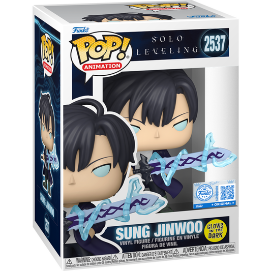 Solo Leveling - Sung Jinwoo with Sword Glow-in-the-Dark Pop!