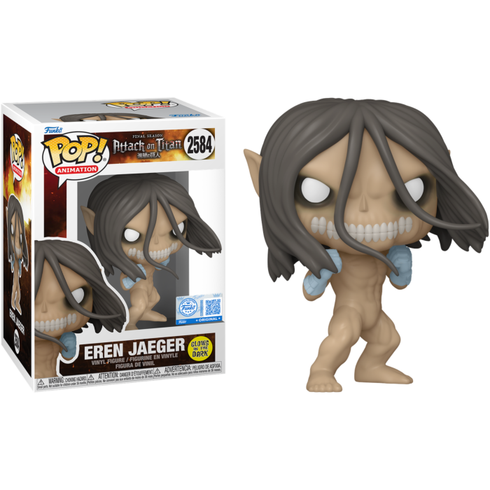 Attack on Titan - Eren Jaeger (Attack Titan Form) Glow-in-the-Dark Pop!