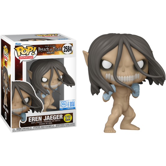 Attack on Titan - Eren Jaeger (Attack Titan Form) Glow-in-the-Dark Pop!