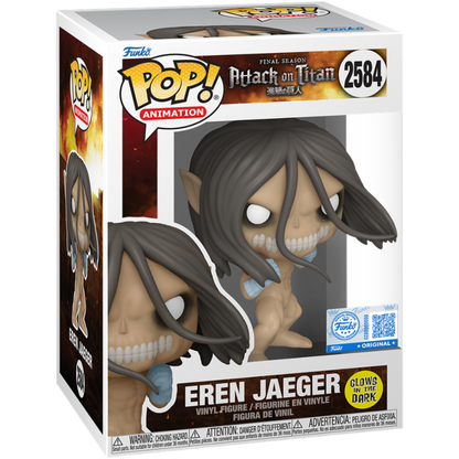 Attack on Titan - Eren Jaeger (Attack Titan Form) Glow-in-the-Dark Pop!