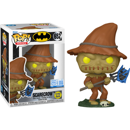 Batman: The Animated Series - Scarecrow with Pitchfork Glow-in-the-Dark Pop!