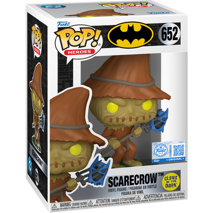 Batman: The Animated Series - Scarecrow with Pitchfork Glow-in-the-Dark Pop!