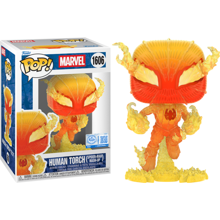 Marvel - Human Torch (Spider-Man Mash-Up) Pop!