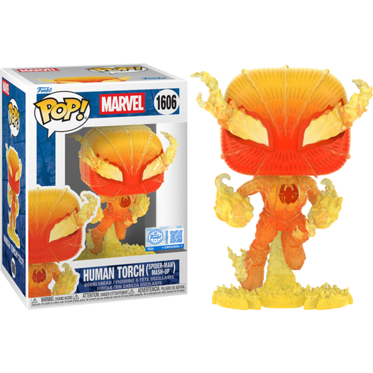 Marvel - Human Torch (Spider-Man Mash-Up) Pop!